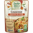 JARDIN BIO / ORGANIC VEGETABLE COUSCOUS / EXPRESS POUCH / 220G