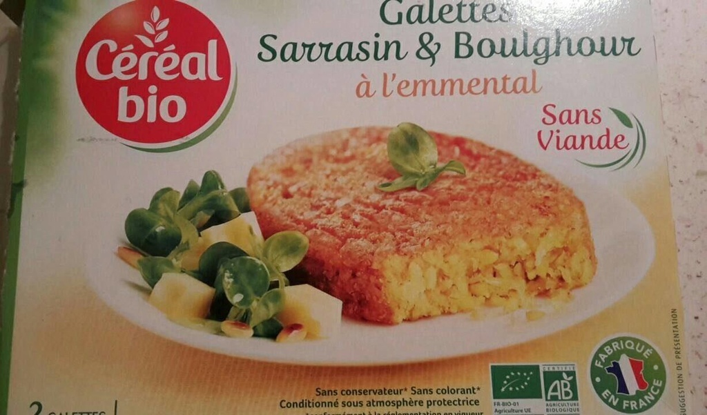CEREAL BIO Buckwheat & Emmental Cakes 200g
