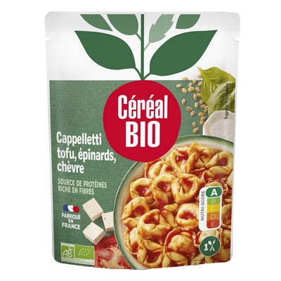 Organic Cappelletti with Goat Cheese, Tofu & Spinach 220g