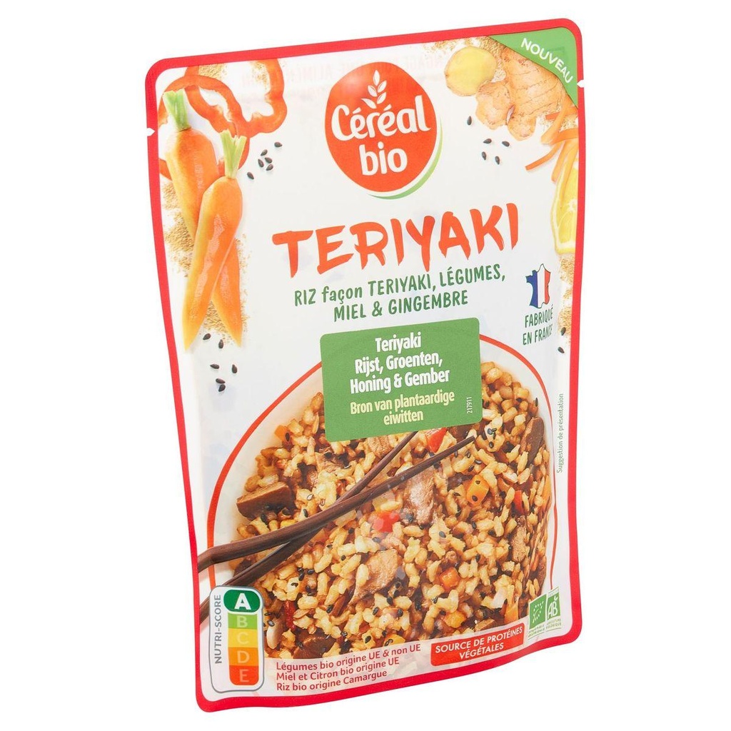 CEREAL BIO DOY RIZ FACON TERIYAKI 220G