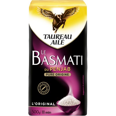 TAUREAU AILE BASMATI RICE 500G