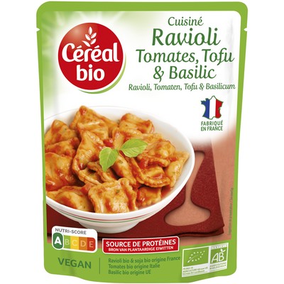 CEREAL BIO DOY RAVIOLI TOFU BASILIC 267G