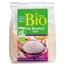 Organic Long White Basmati Rice Belle France 500g