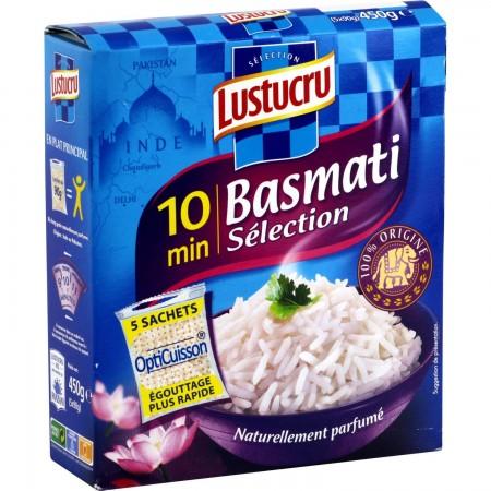 LUSTUCRU RIZ BASMATI 5X90G