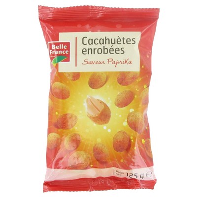 Paprika-Flavored Coated Peanuts Belle France 125g