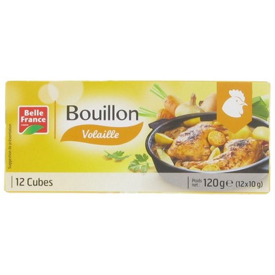 BOUILLON DE VOLAILLE X 12 BF ETUI 120 G