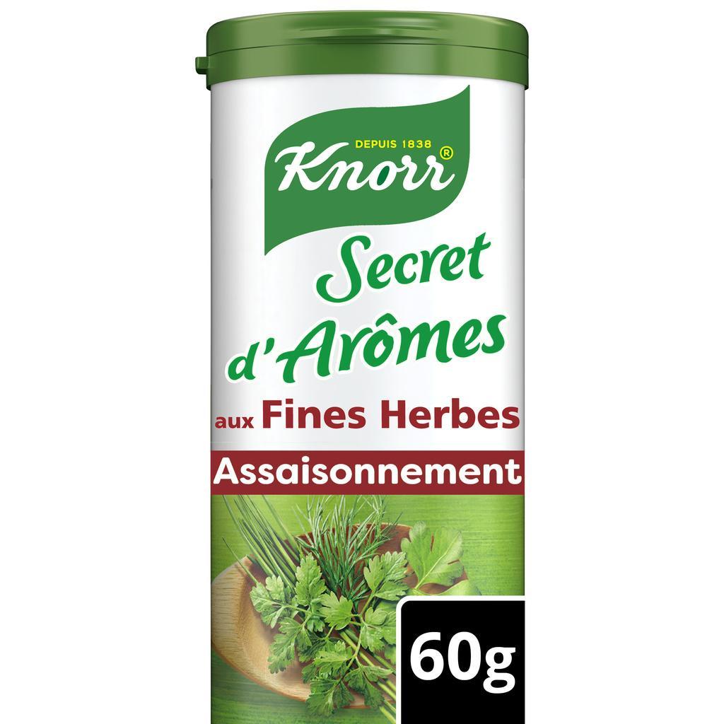 Knorr Secret d'Arômes Assaisonnement En Poudre aux Fines Herbes UEFA EURO 2024 Tube 60g