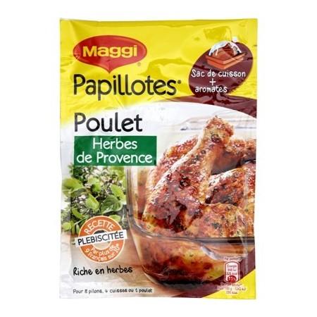 MAGGI Papillotes Poulet Herbes de Provence 34g
