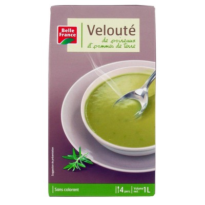 VELOUTE DE POIREAUX ET PDT BF BRIQUE 1 L