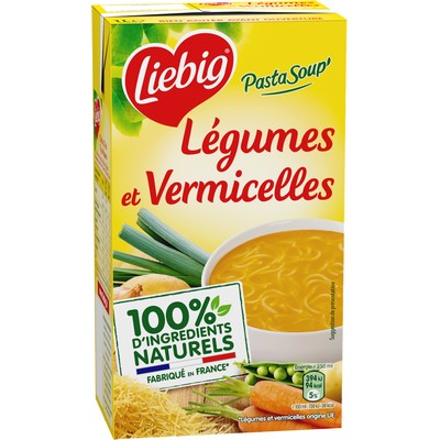 Liebig PastaSoup' Légumes et vermicelles 1 L