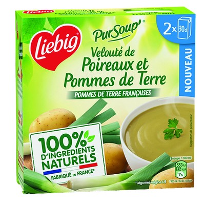 Liebig Velouté de poireaux et pommes de terre 2 x 30 cl