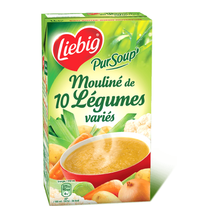 Liebig PurSoup' Mouliné de 10 légumes 1 L
