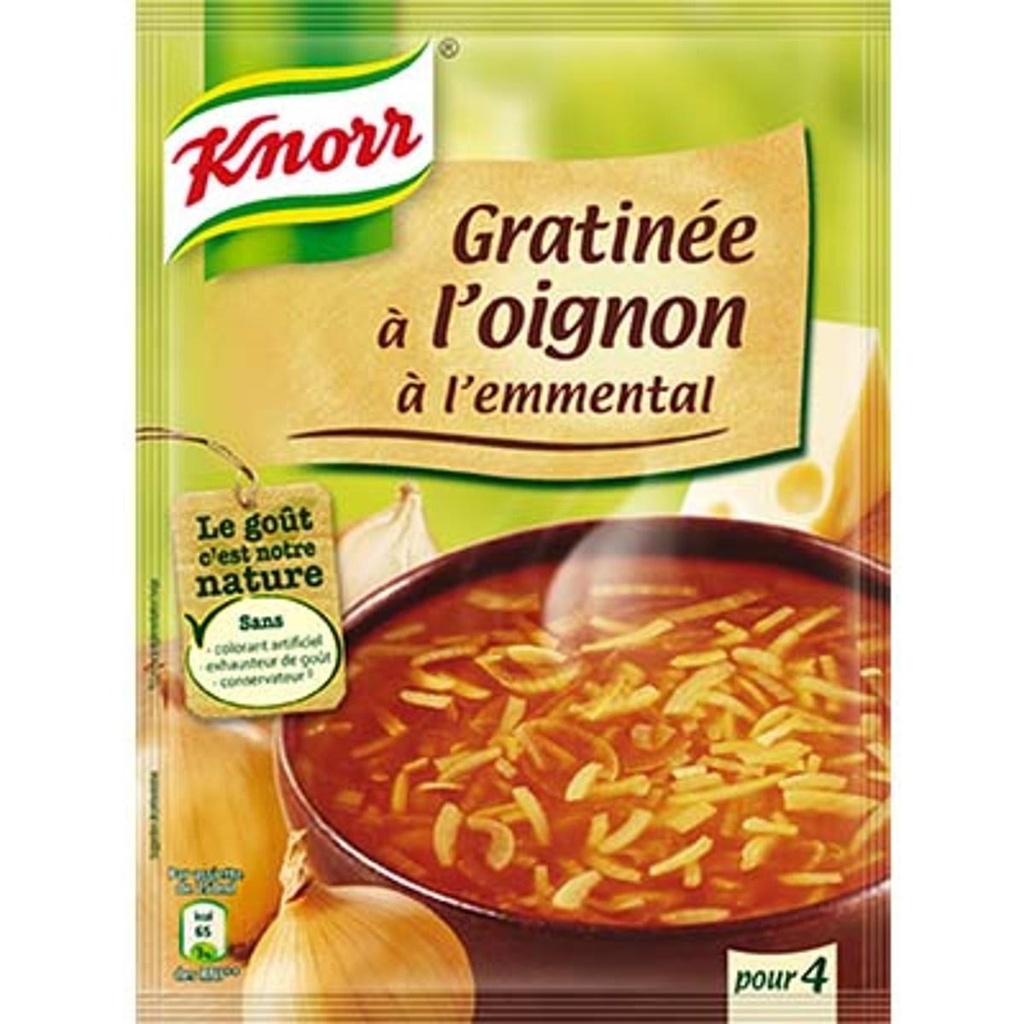 Knorr Soupe Déshydratée à l'Oignon 4 Portions