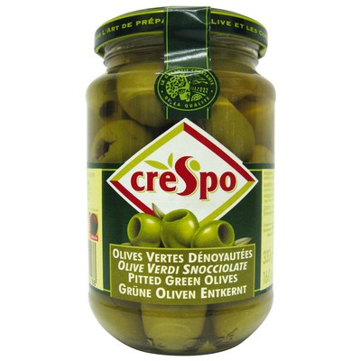 Pitted Green Olives 160g – 37cl Jar