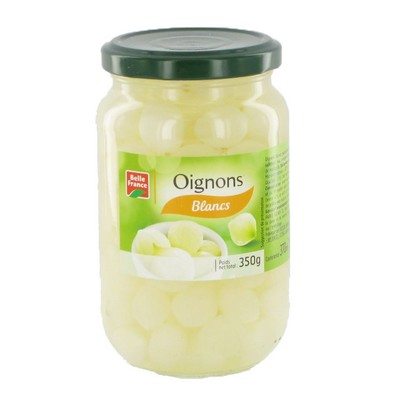 Belle France White Onions Jar 340g - 37cl