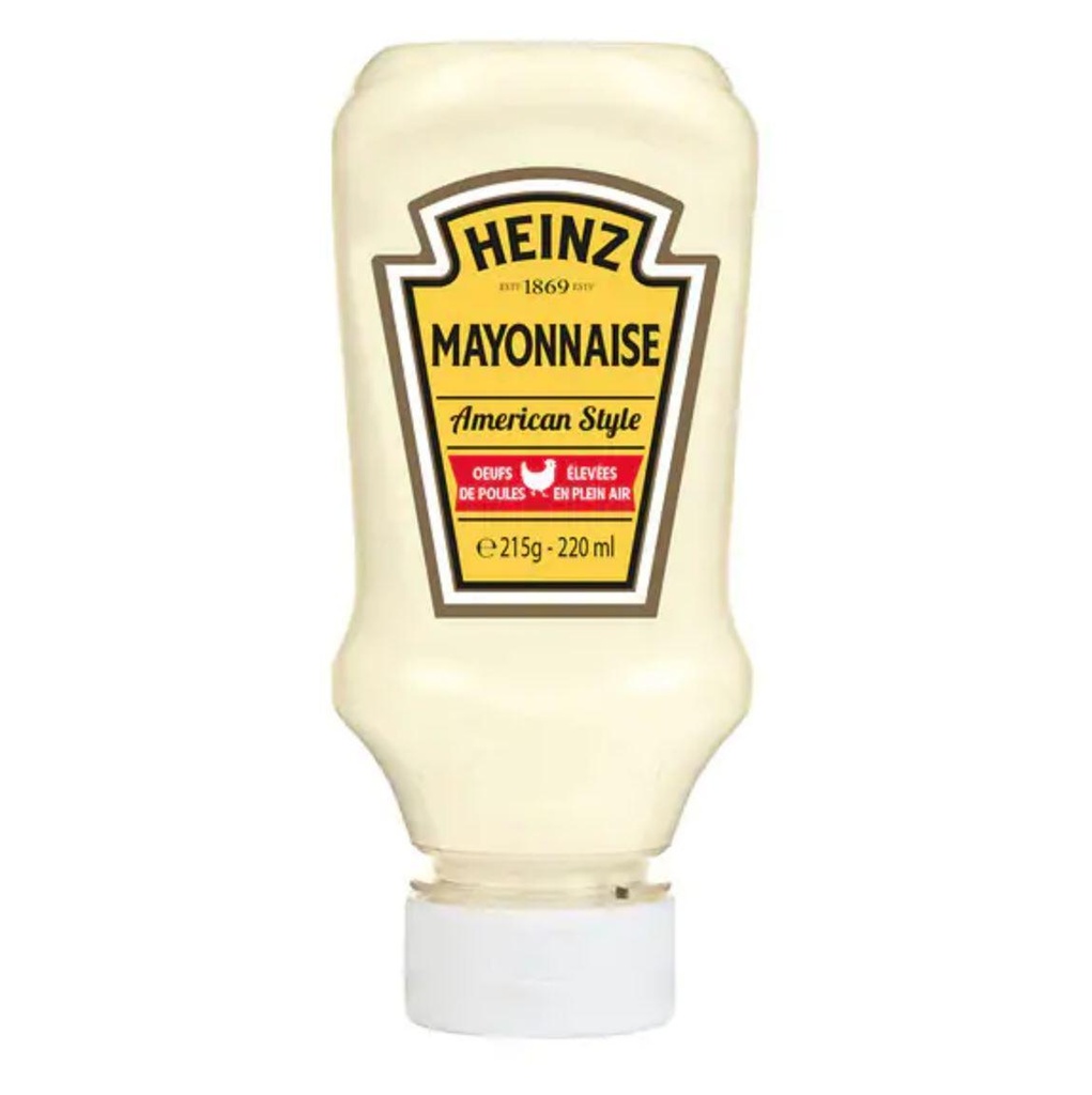 Mayonnaise Heinz flacon souple 215 g / 220 ml