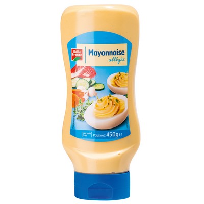 MAYONNAISE NATURE ALLEGEE BF FLACON SOUPLE 450 G