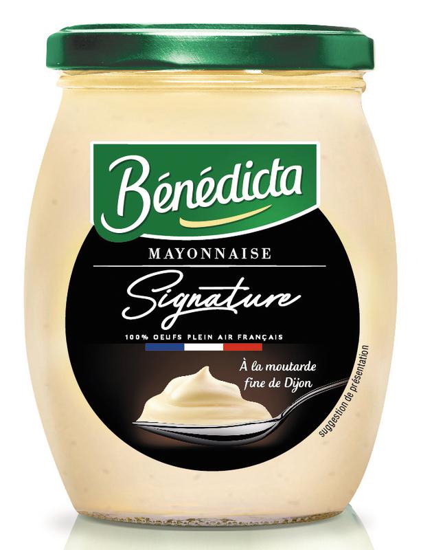 Mayonnaise Signature Bénédicta Bocal 255g