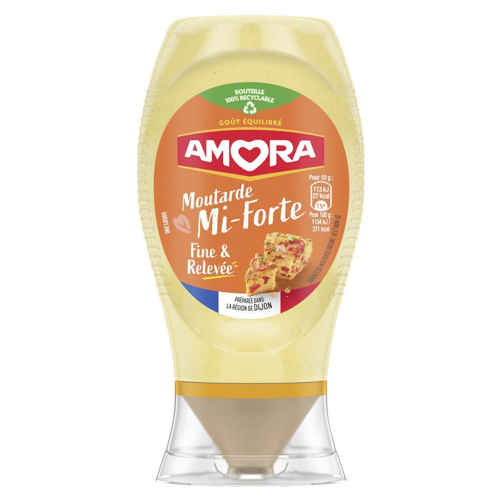 Amora Moutarde Mi-Forte 260g