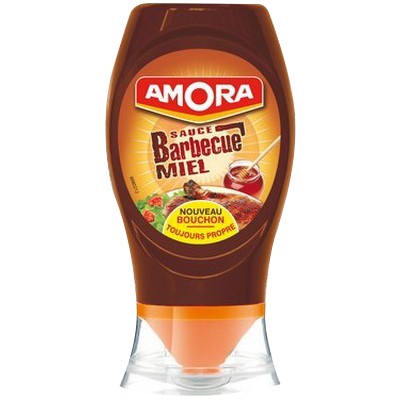 Amora Barbecue Honey Sauce Squeezable Bottle 282g