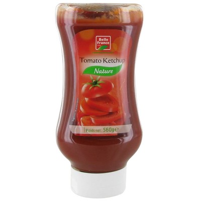 TOMATO KETCHUP NATURE FL SOUPLE BF 560 G