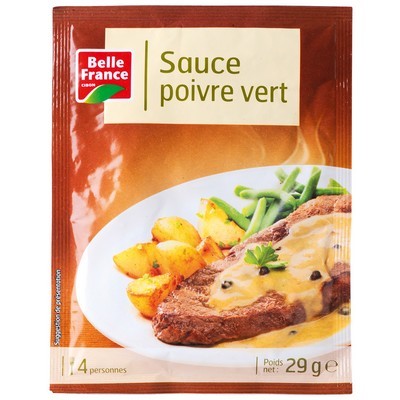 Belle France Green Pepper Dehydrated Sauce Sachet 29g