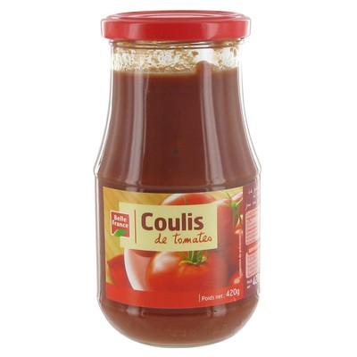 COULIS DE TOMATES BF FLACON VERRE 420 G