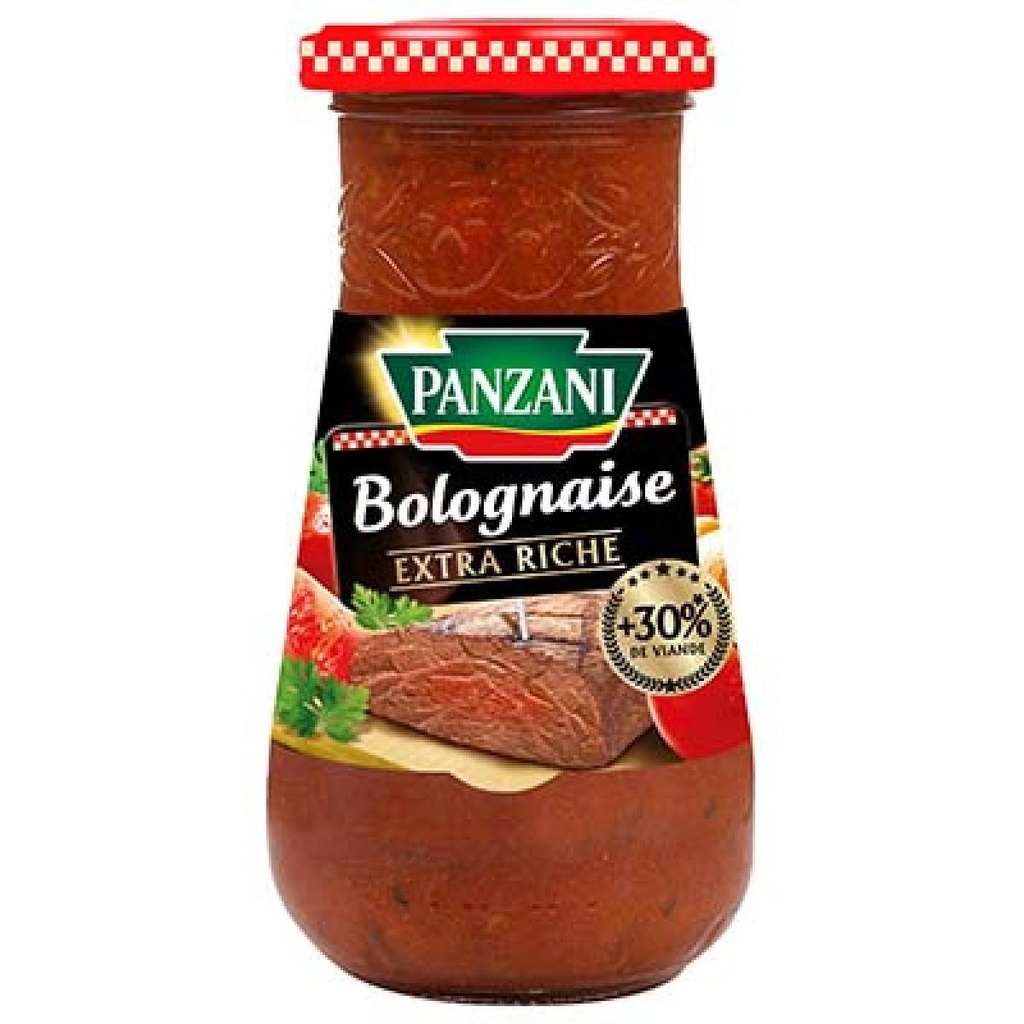 PANZANI - SPF - SAUCE BOLOGNAISE PUR BOEUF 400G