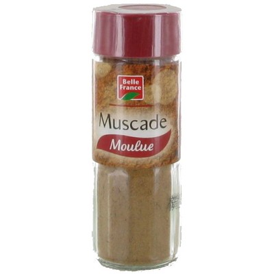 Ground Nutmeg Belle France 40g Jar