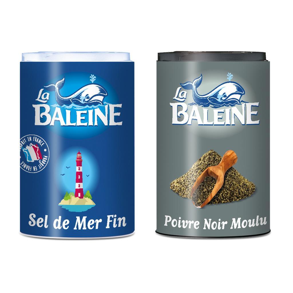 La Baleine Salt & Pepper Duo
