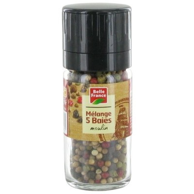 Belle France 5 Peppercorn Blend Grinder 38g