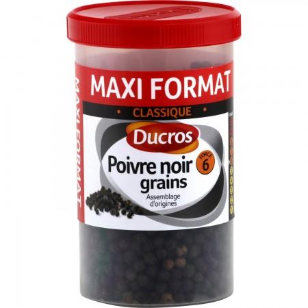 Ducros POIVRE NOIR GRAINS ASSEMBLAGE D'ORIGINES 90g