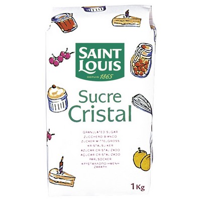 Saint Louis Crystal Sugar Sachet 1kg