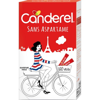BOX 120 SWEETENERS STICKS CANDEREL