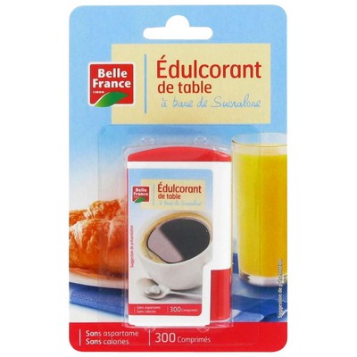 EDULCORANT DE TBL SUCRALOSE X 300 COMPR BF BRIQUET