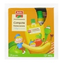 Belle France Apple Banana Fruit Pouches 4 x 90g