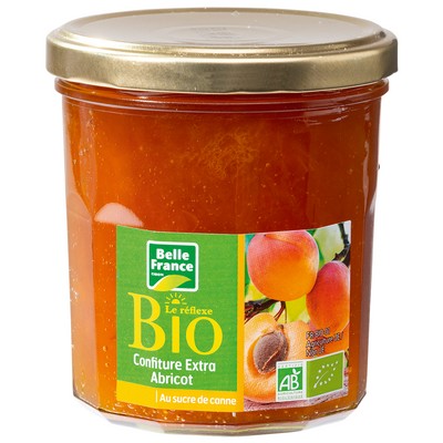 CONFITURE EXTRA ABRICOT BIO BF POT 370 G