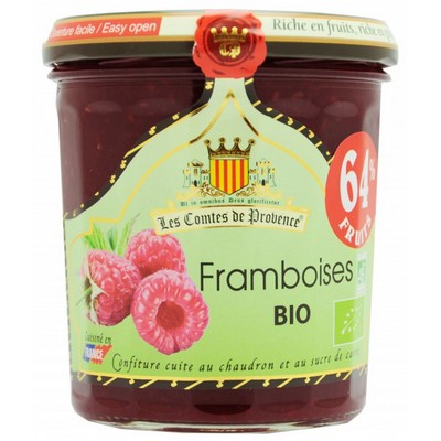 Organic Raspberry Jam BX350