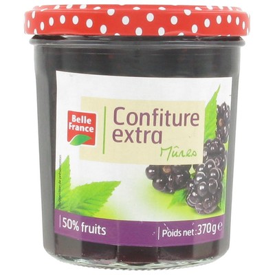 Belle France Extra Blackberry Jam 370g Jar