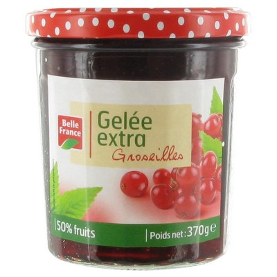 GELEE EXTRA GROSEILLE BF POT 370 G