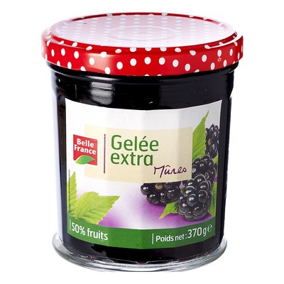 Belle France Extra Blackberry Jelly 370g Jar