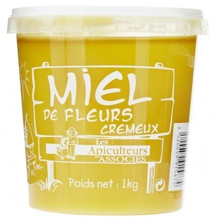POT CREAM FLOWER HONEY 1KG