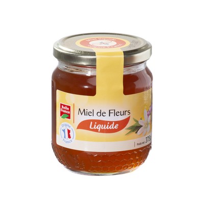 French Liquid Honey Belle France Jar 375g