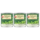Extra Fine Steamed Peas Belle France 3 x 600g Cans