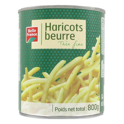 Extra Fine Butter Beans Belle France 800g Can
