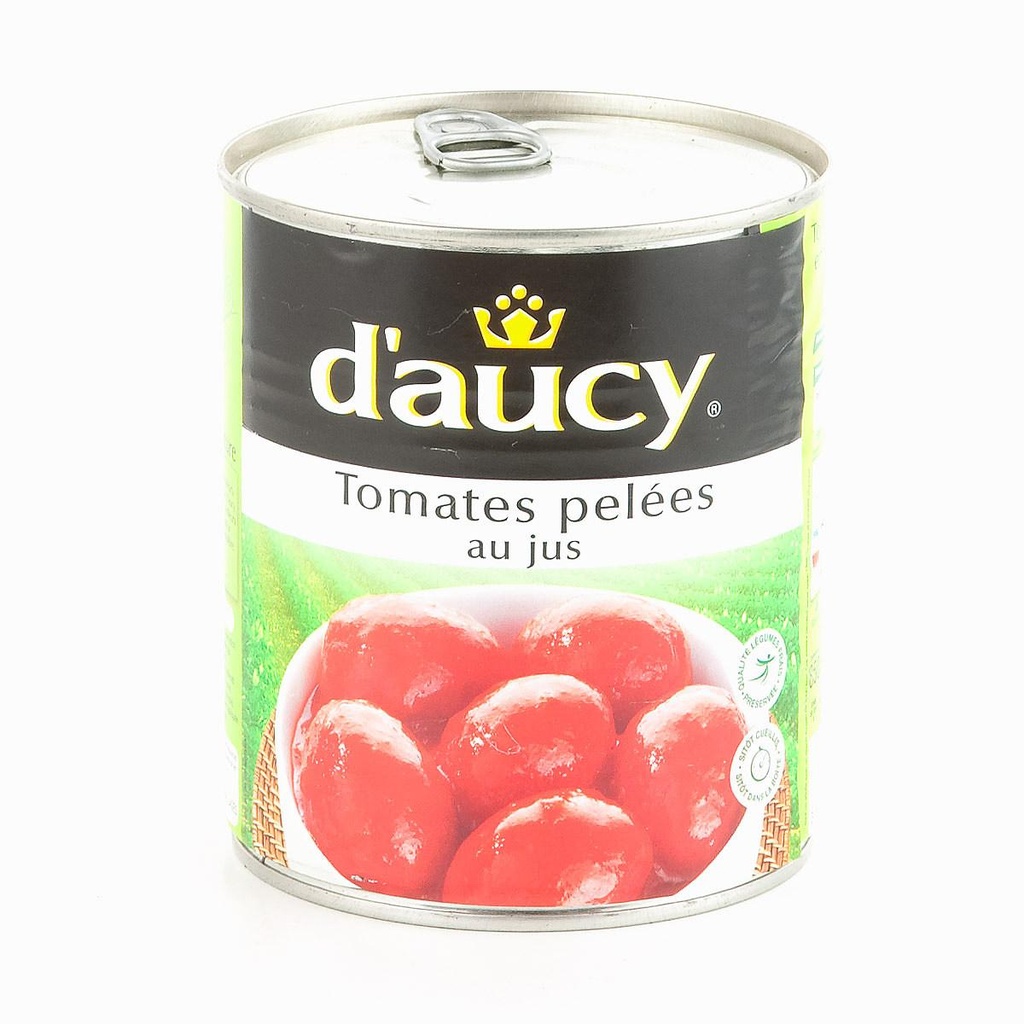 475g TOMATES PELEES DAUCY