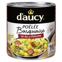 1X2 FRYING PAN FULL OF POTAOES, BEANS, CHORIZO& OIGN DAUCY