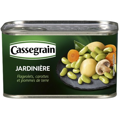 Cassegrain Jardinière with Flageolet Beans, Carrots & Potatoes 265g