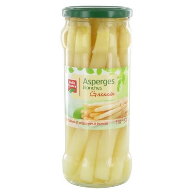 ASPERGE BLANCHE GROSSE BF BOCAL 530 G