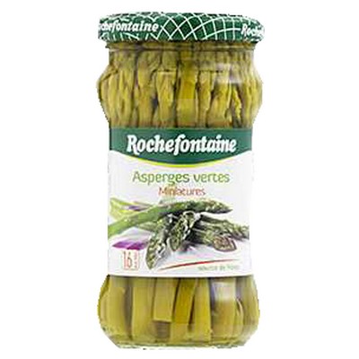 ROCHEFONTAINE Asperges vertes miniatures 100G